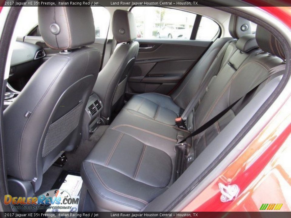 2017 Jaguar XE 35t Prestige Italian Racing Red / Jet Photo #5