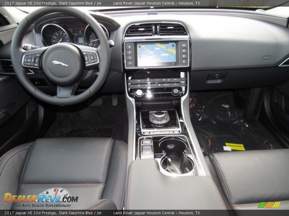 2017 Jaguar XE 20d Prestige Dark Sapphire Blue / Jet Photo #4