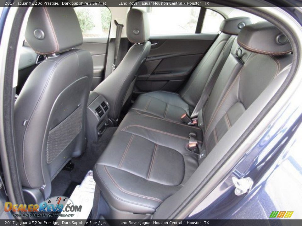 2017 Jaguar XE 20d Prestige Dark Sapphire Blue / Jet Photo #5