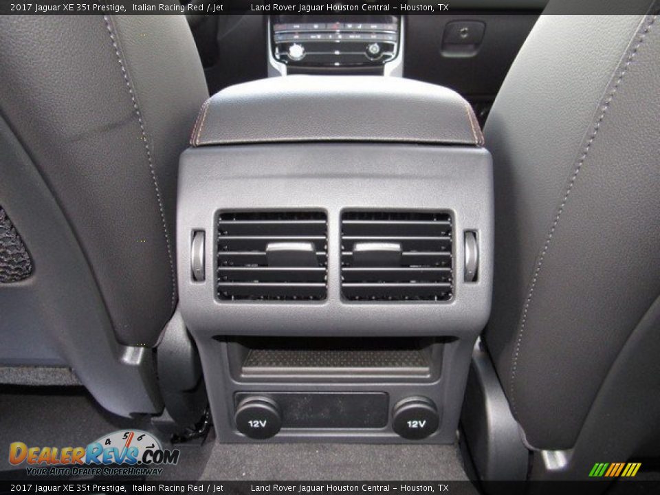 2017 Jaguar XE 35t Prestige Italian Racing Red / Jet Photo #15