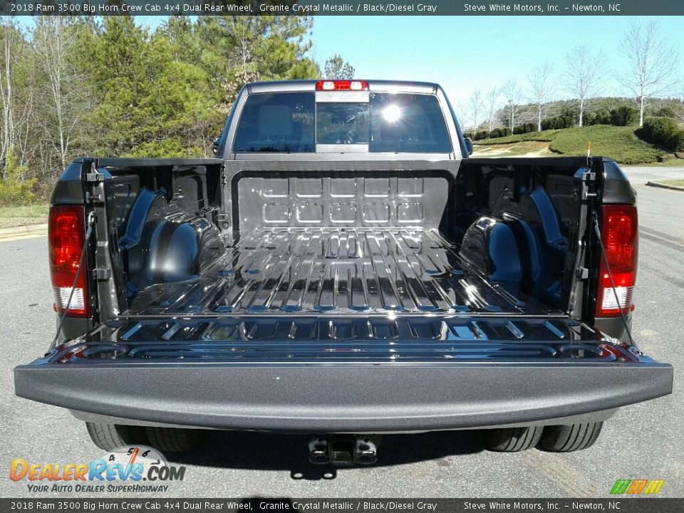 2018 Ram 3500 Big Horn Crew Cab 4x4 Dual Rear Wheel Granite Crystal Metallic / Black/Diesel Gray Photo #11