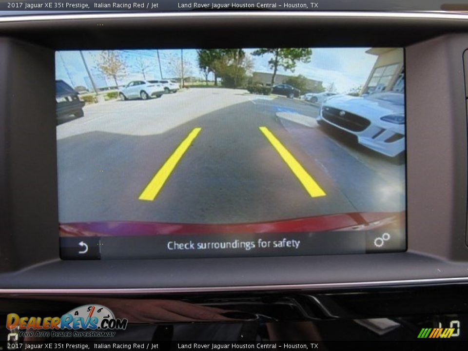 2017 Jaguar XE 35t Prestige Italian Racing Red / Jet Photo #20