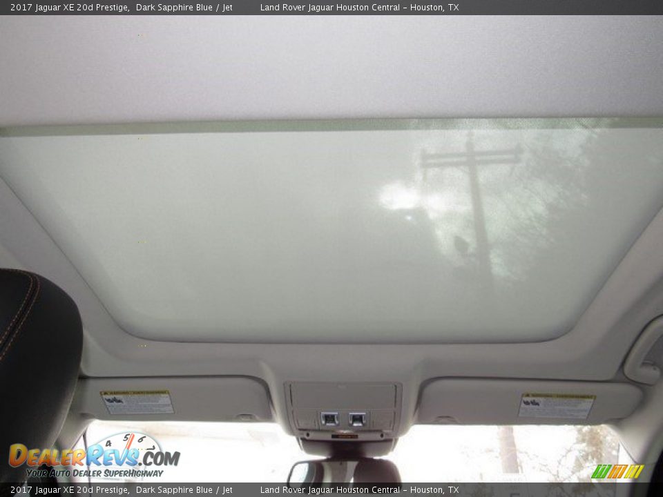 2017 Jaguar XE 20d Prestige Dark Sapphire Blue / Jet Photo #16