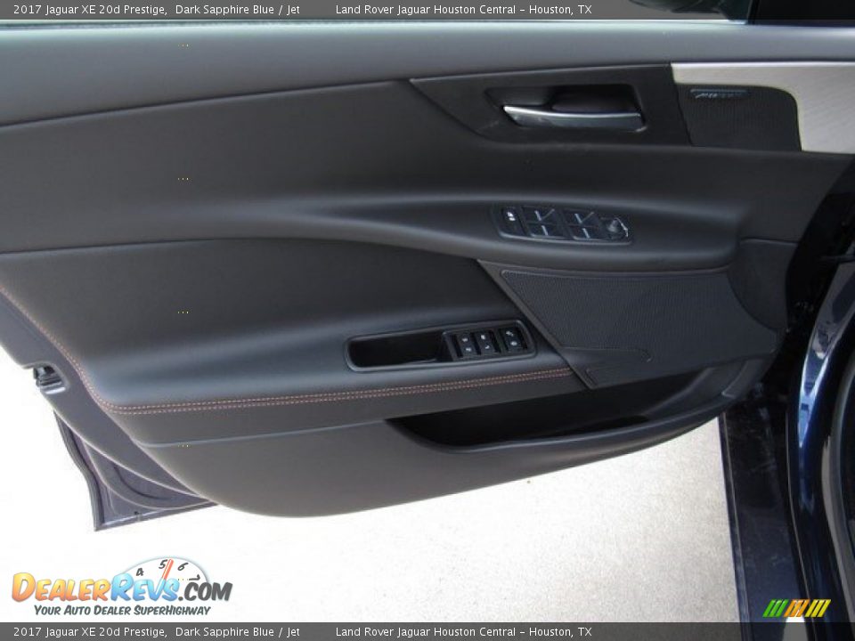 2017 Jaguar XE 20d Prestige Dark Sapphire Blue / Jet Photo #17