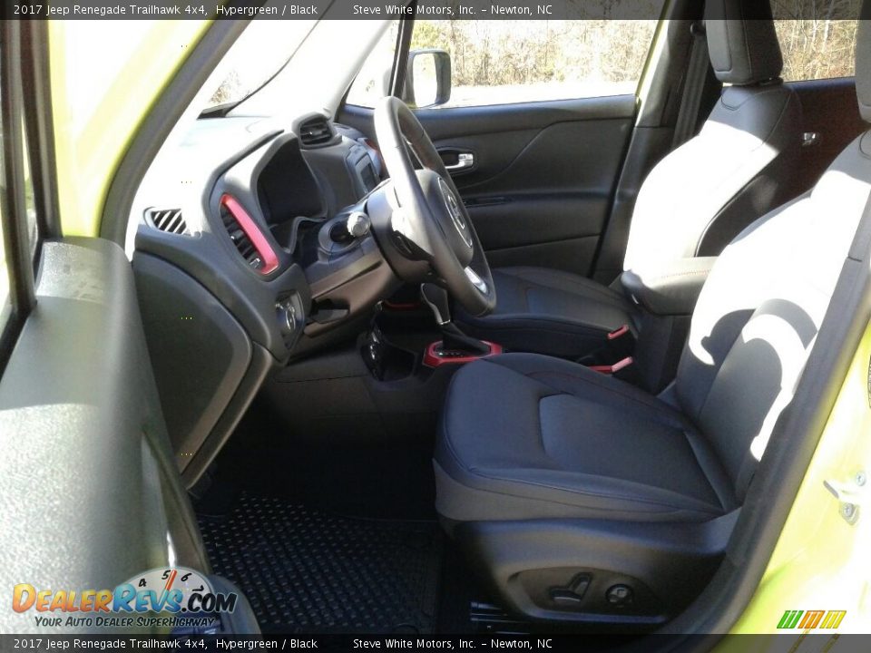 2017 Jeep Renegade Trailhawk 4x4 Hypergreen / Black Photo #10