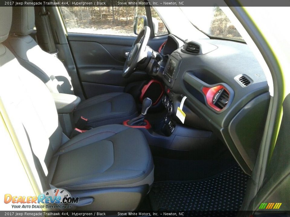 2017 Jeep Renegade Trailhawk 4x4 Hypergreen / Black Photo #14