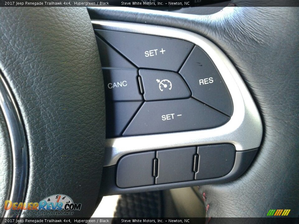 2017 Jeep Renegade Trailhawk 4x4 Hypergreen / Black Photo #18