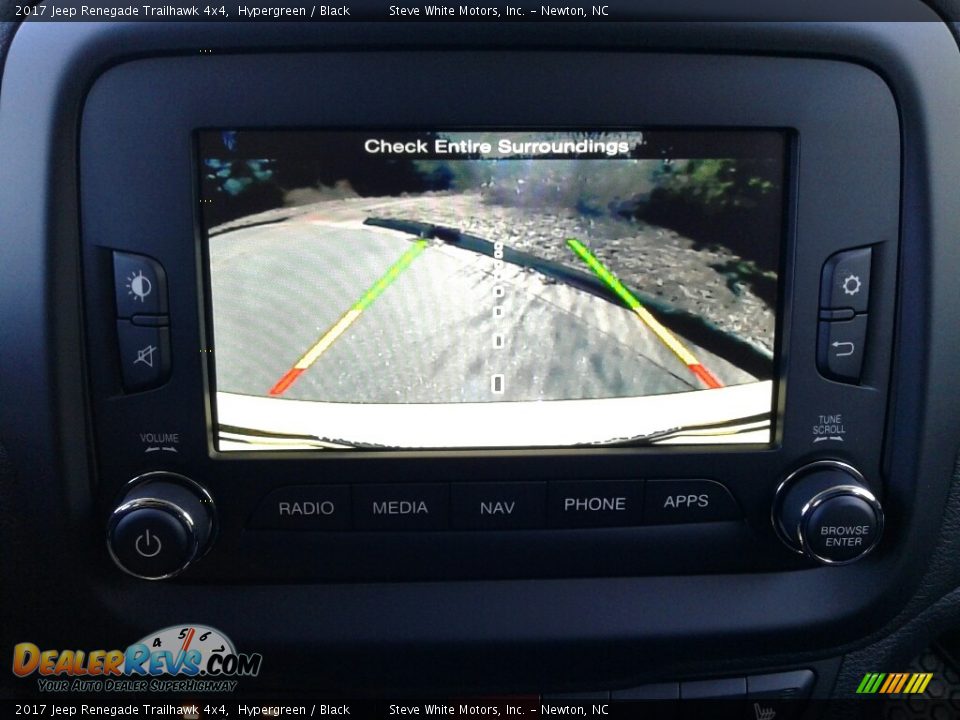 2017 Jeep Renegade Trailhawk 4x4 Hypergreen / Black Photo #22