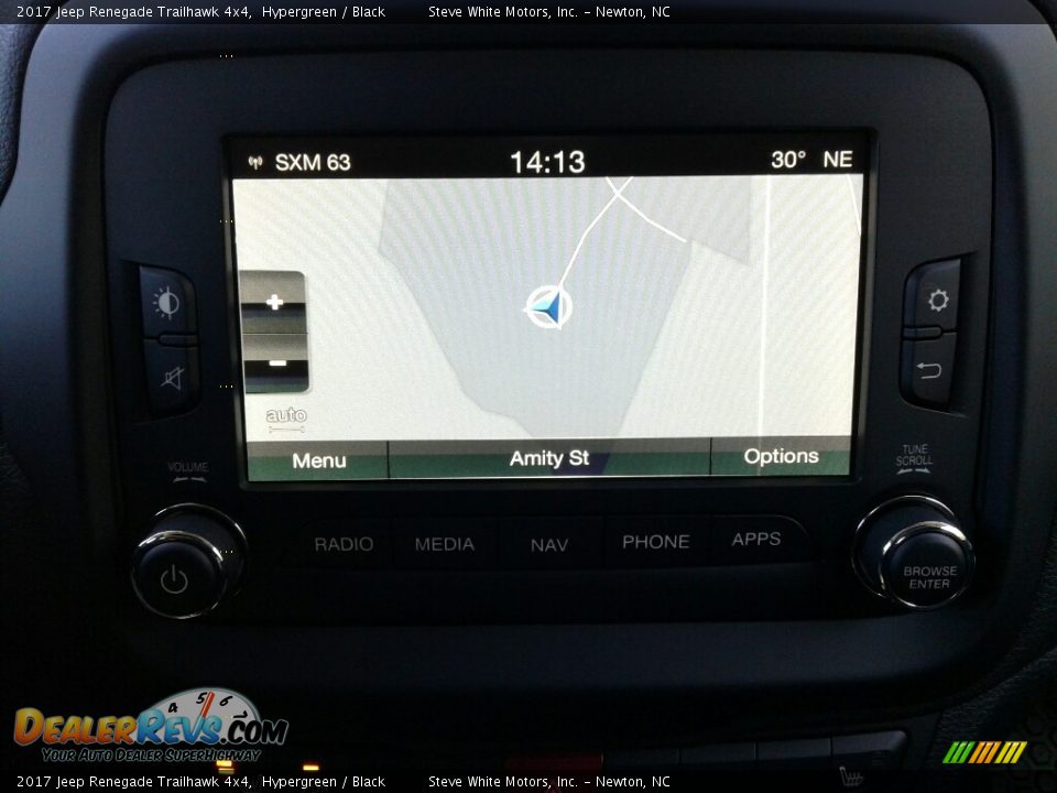 2017 Jeep Renegade Trailhawk 4x4 Hypergreen / Black Photo #23