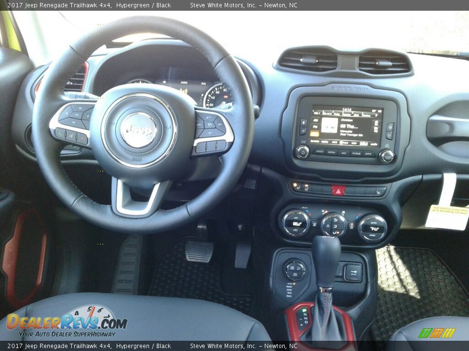 2017 Jeep Renegade Trailhawk 4x4 Hypergreen / Black Photo #25