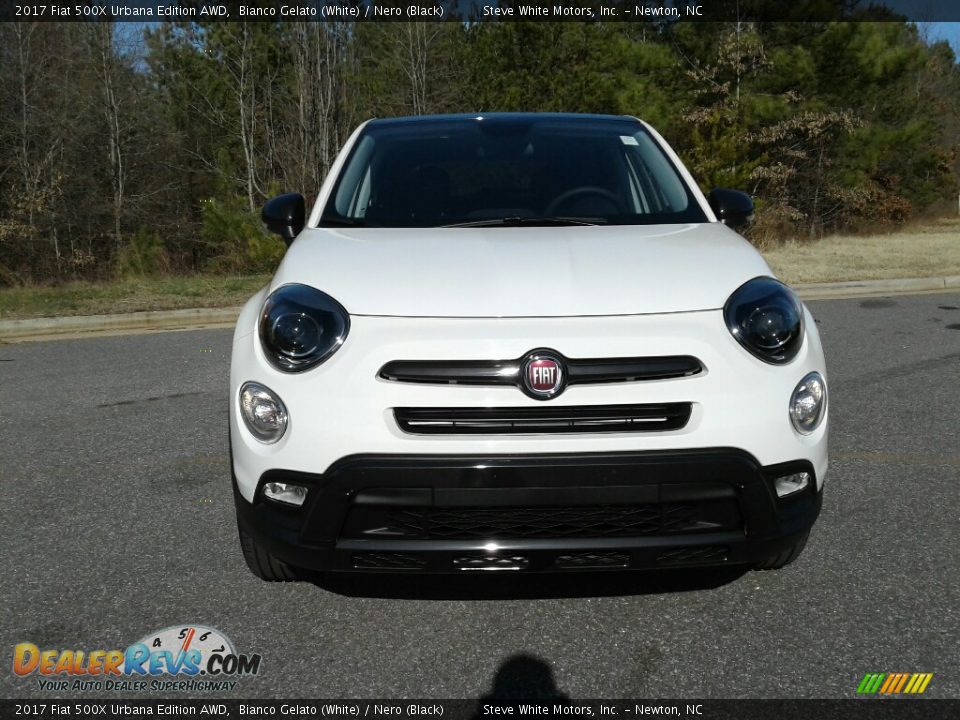 2017 Fiat 500X Urbana Edition AWD Bianco Gelato (White) / Nero (Black) Photo #3