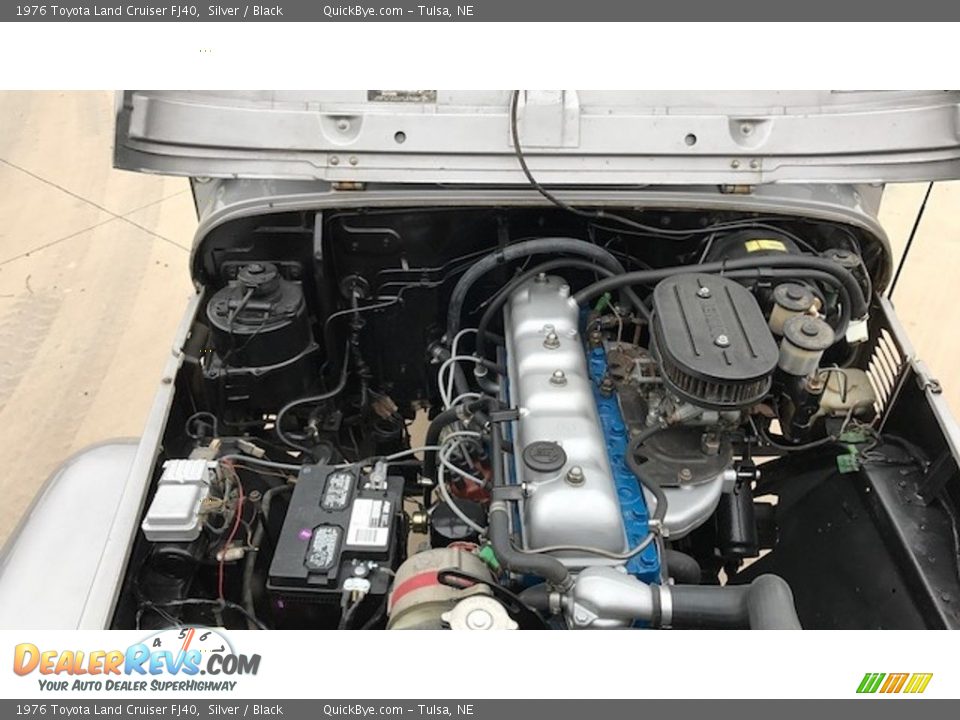 1976 Toyota Land Cruiser FJ40 4.2 Liter OHV 12-Valve Inline 6 Cylinder Engine Photo #4