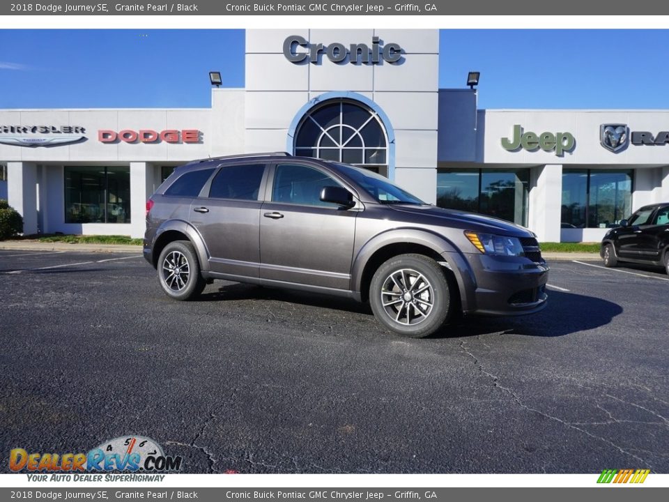 2018 Dodge Journey SE Granite Pearl / Black Photo #1