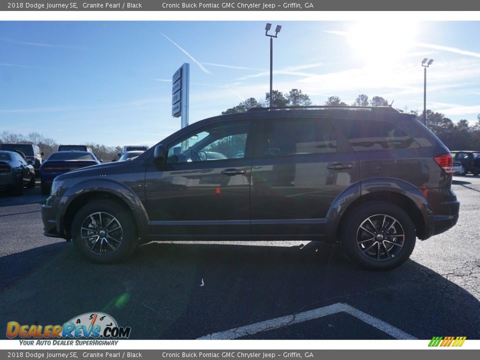 2018 Dodge Journey SE Granite Pearl / Black Photo #4