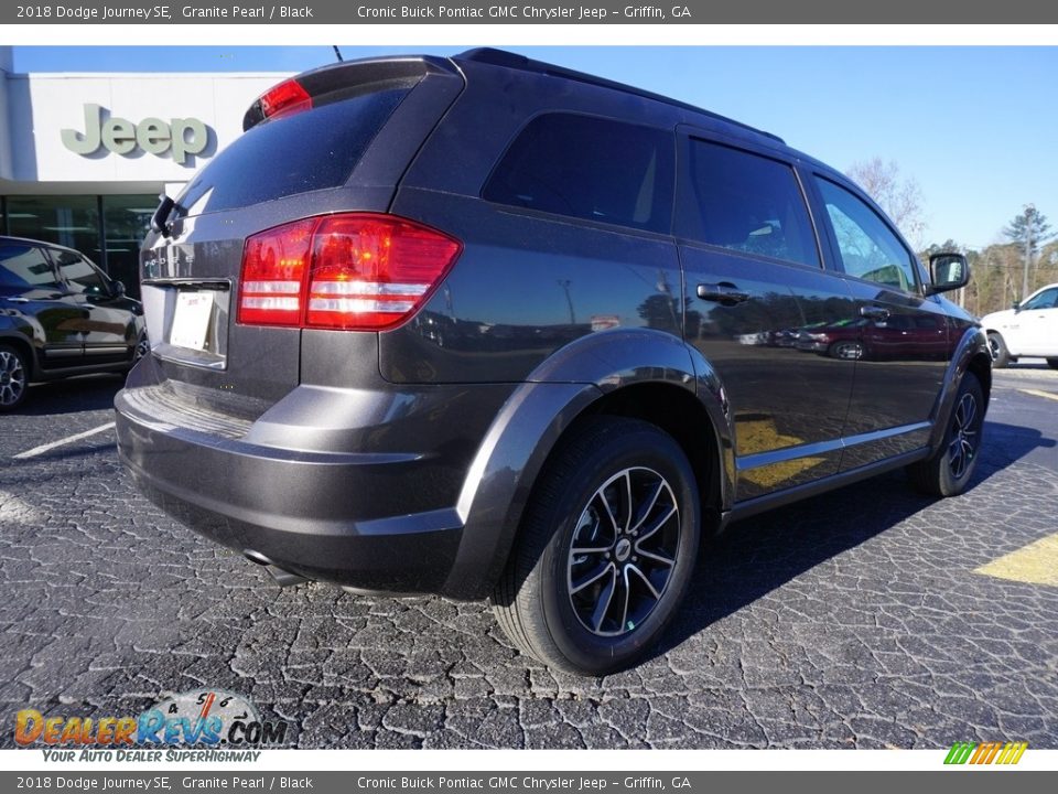 2018 Dodge Journey SE Granite Pearl / Black Photo #7