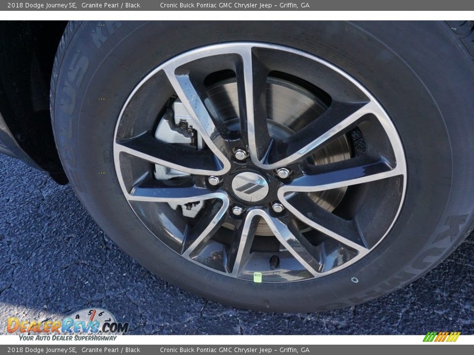 2018 Dodge Journey SE Granite Pearl / Black Photo #11