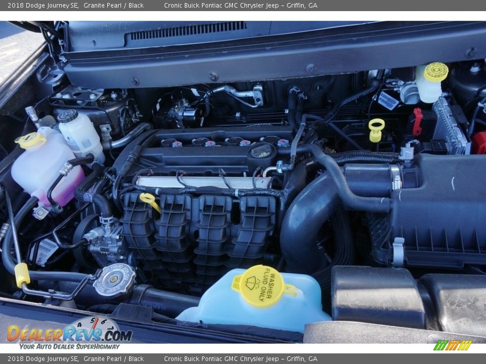 2018 Dodge Journey SE Granite Pearl / Black Photo #12