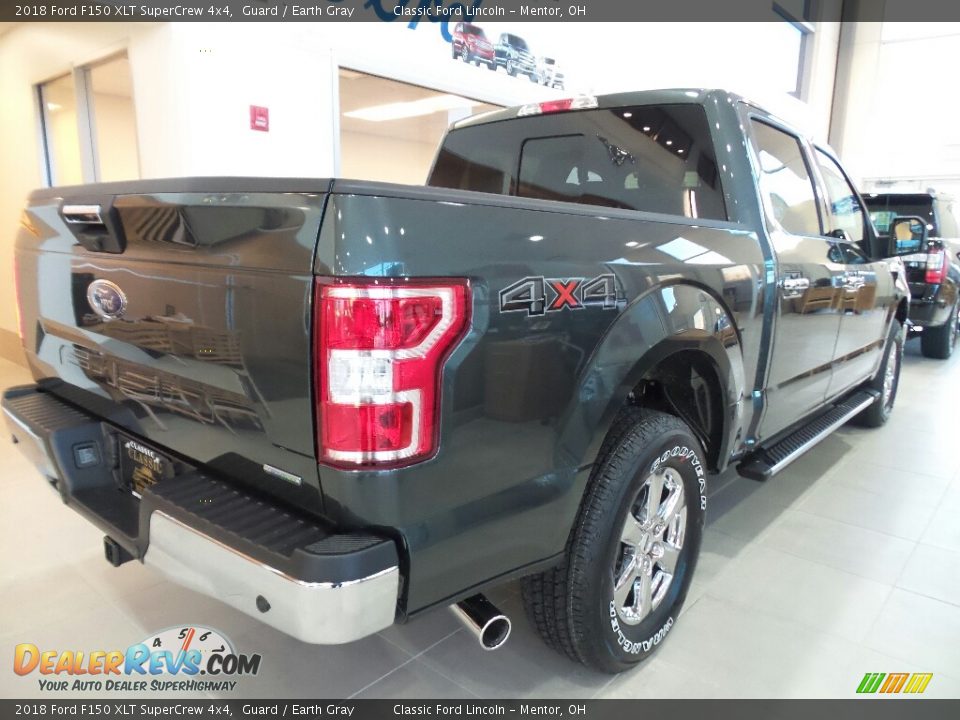 2018 Ford F150 XLT SuperCrew 4x4 Guard / Earth Gray Photo #3