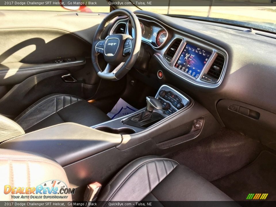 Black Interior - 2017 Dodge Challenger SRT Hellcat Photo #8