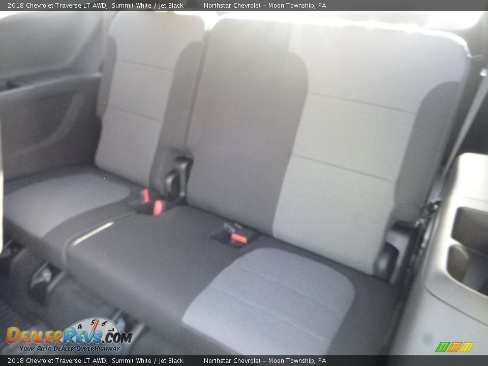 2018 Chevrolet Traverse LT AWD Summit White / Jet Black Photo #12