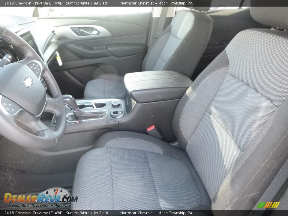 2018 Chevrolet Traverse LT AWD Summit White / Jet Black Photo #16