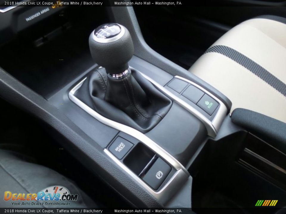 2018 Honda Civic LX Coupe Shifter Photo #14