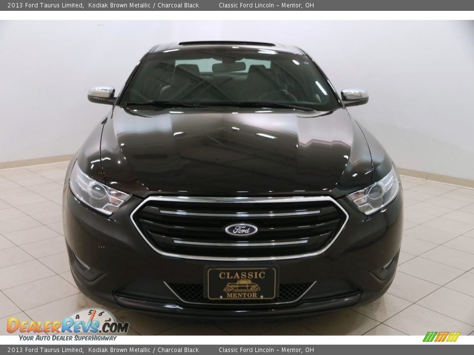 2013 Ford Taurus Limited Kodiak Brown Metallic / Charcoal Black Photo #2
