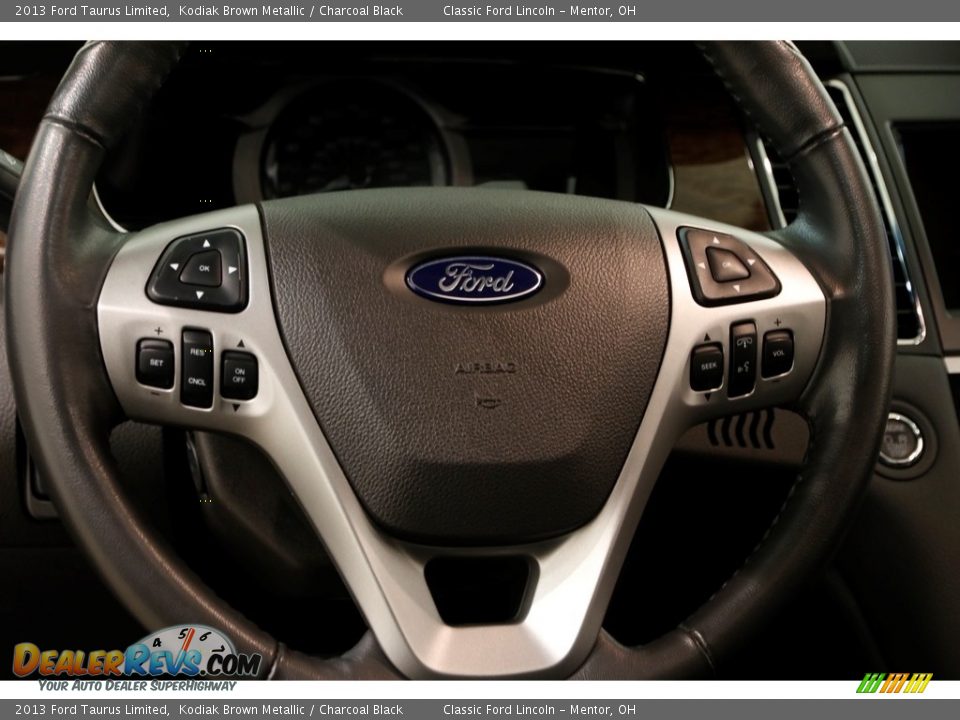 2013 Ford Taurus Limited Kodiak Brown Metallic / Charcoal Black Photo #8