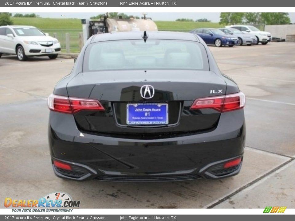 2017 Acura ILX Premium Crystal Black Pearl / Graystone Photo #6