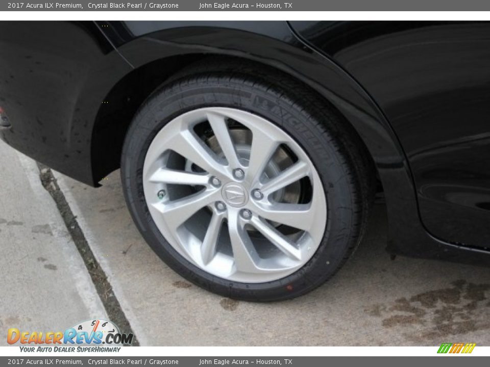 2017 Acura ILX Premium Crystal Black Pearl / Graystone Photo #10