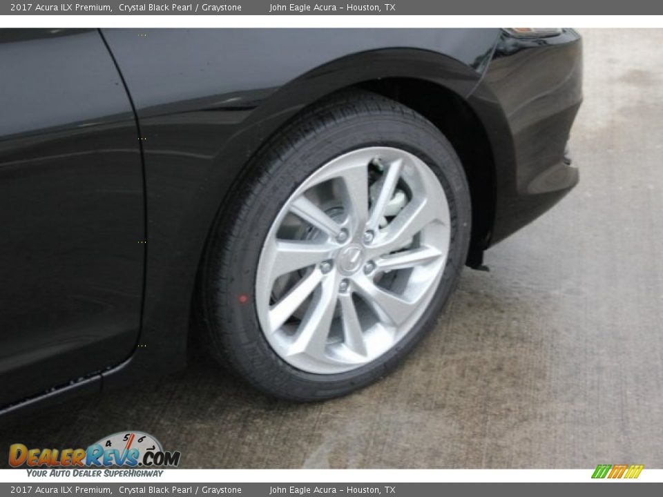 2017 Acura ILX Premium Crystal Black Pearl / Graystone Photo #11