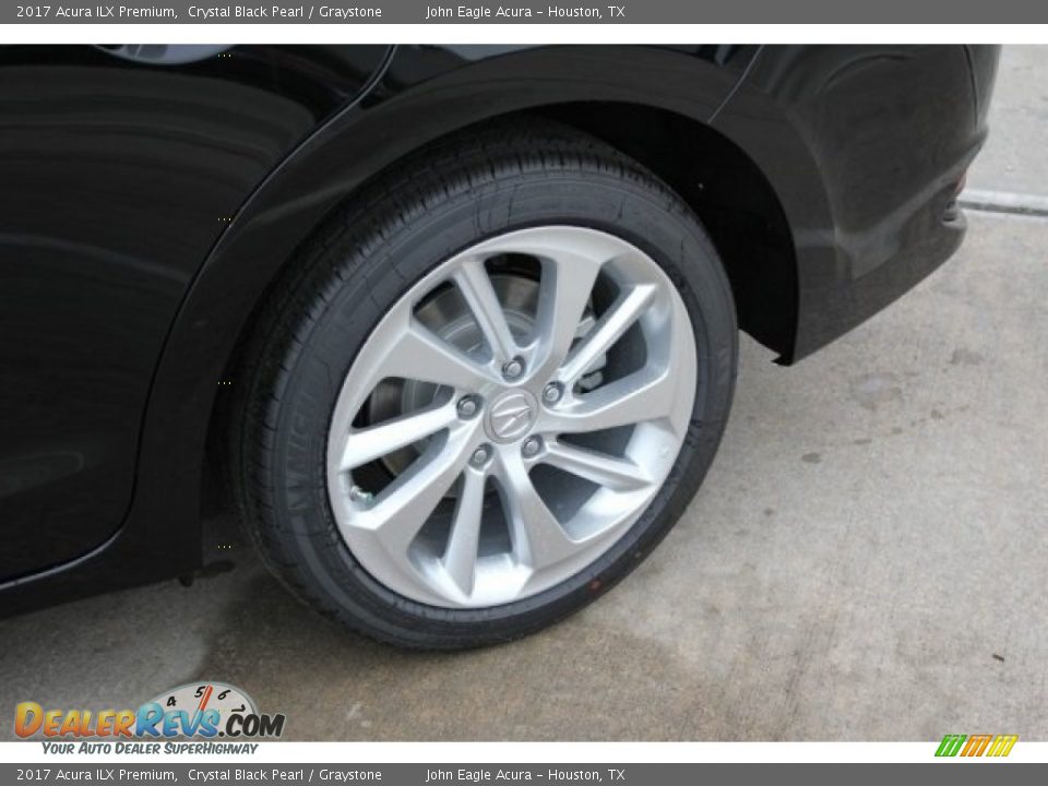 2017 Acura ILX Premium Crystal Black Pearl / Graystone Photo #12