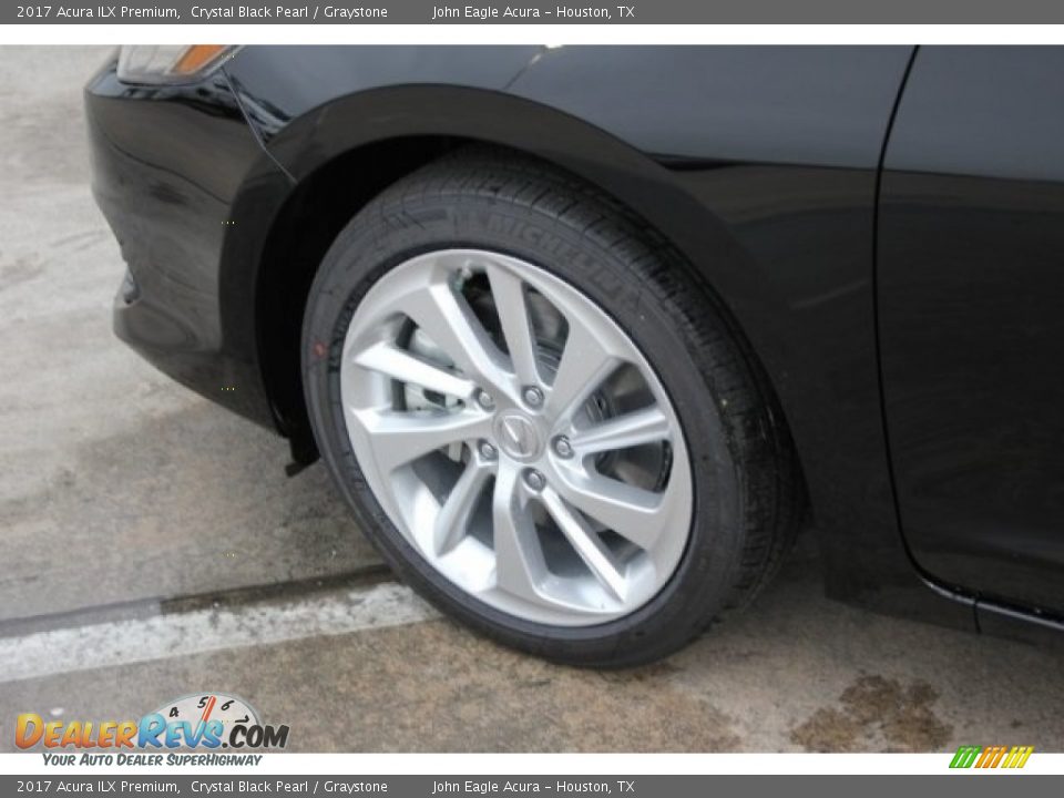 2017 Acura ILX Premium Crystal Black Pearl / Graystone Photo #13