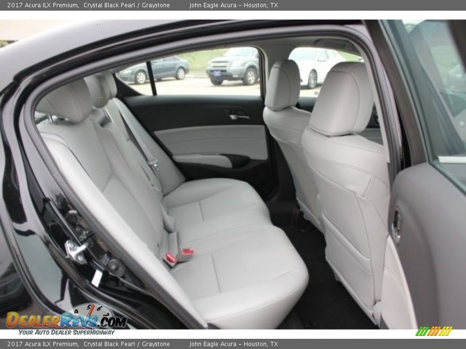 2017 Acura ILX Premium Crystal Black Pearl / Graystone Photo #20