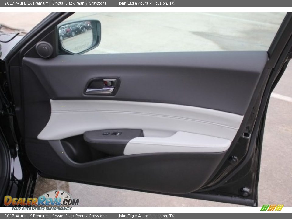 2017 Acura ILX Premium Crystal Black Pearl / Graystone Photo #21