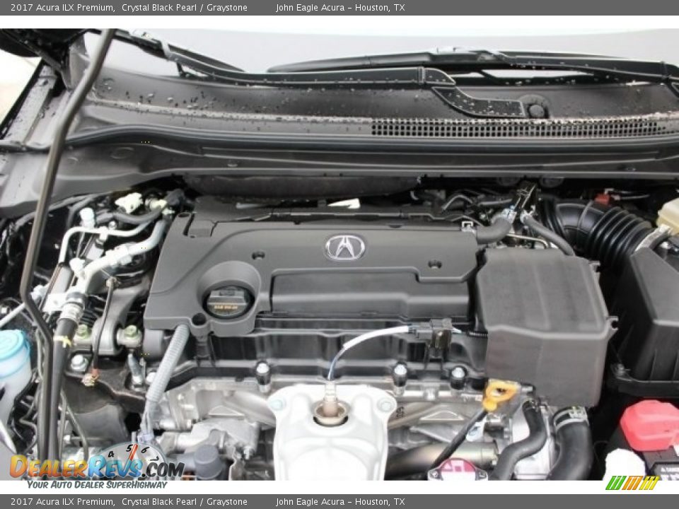 2017 Acura ILX Premium Crystal Black Pearl / Graystone Photo #23