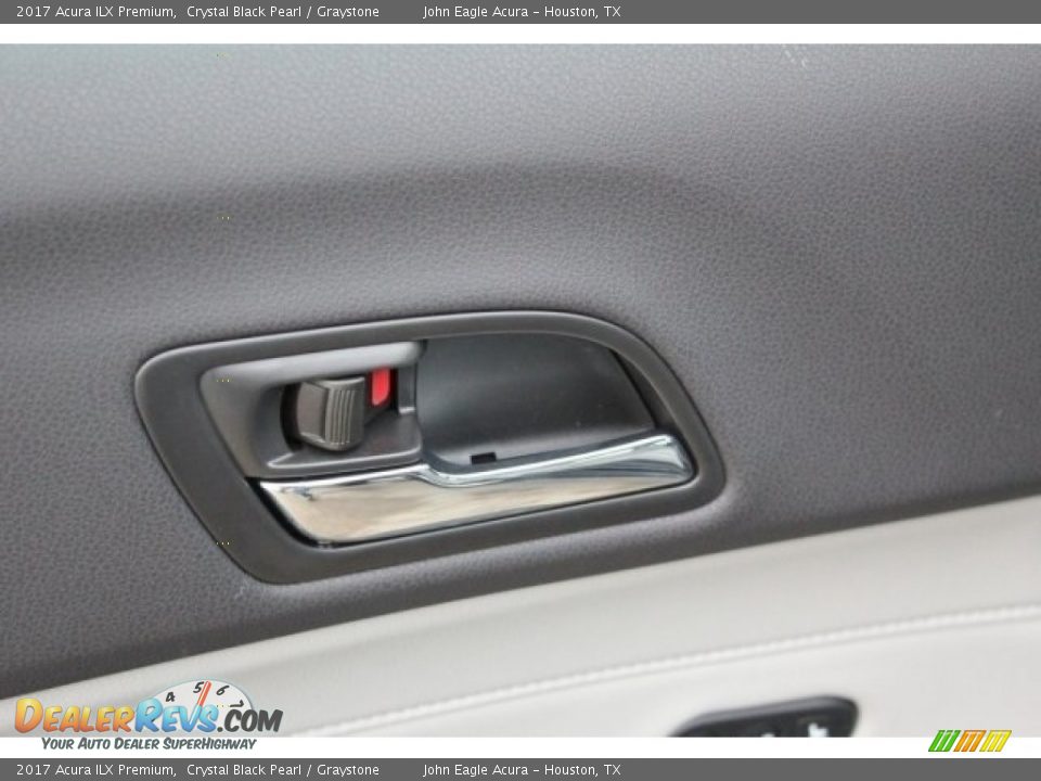 2017 Acura ILX Premium Crystal Black Pearl / Graystone Photo #24