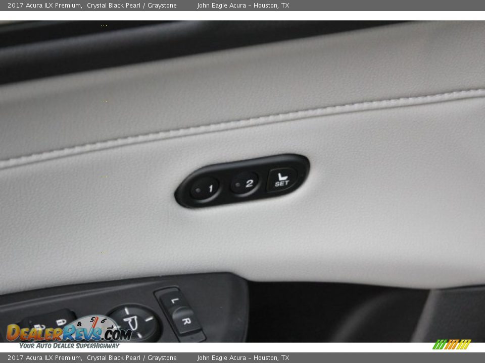 2017 Acura ILX Premium Crystal Black Pearl / Graystone Photo #25