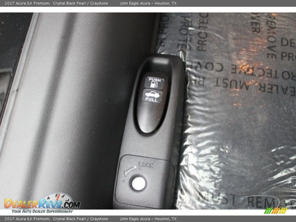 2017 Acura ILX Premium Crystal Black Pearl / Graystone Photo #29