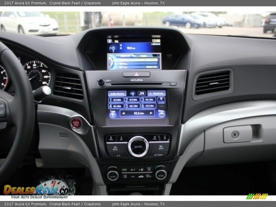 2017 Acura ILX Premium Crystal Black Pearl / Graystone Photo #31