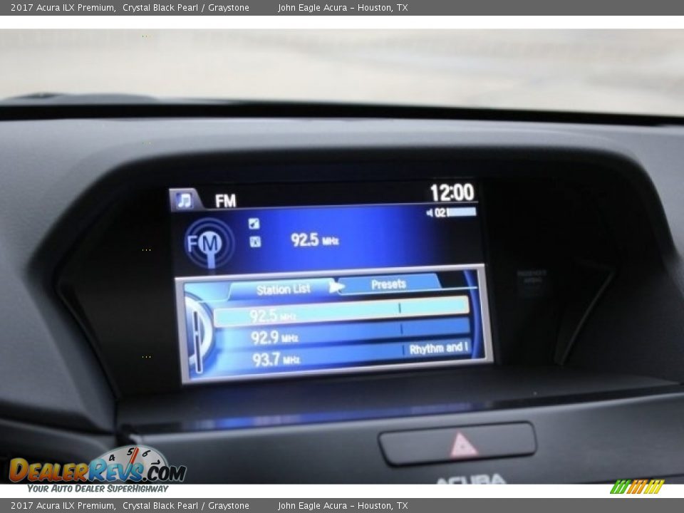 2017 Acura ILX Premium Crystal Black Pearl / Graystone Photo #32