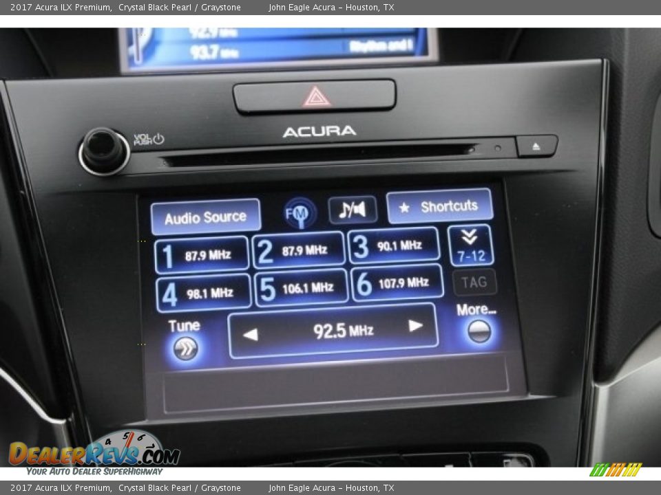 2017 Acura ILX Premium Crystal Black Pearl / Graystone Photo #33