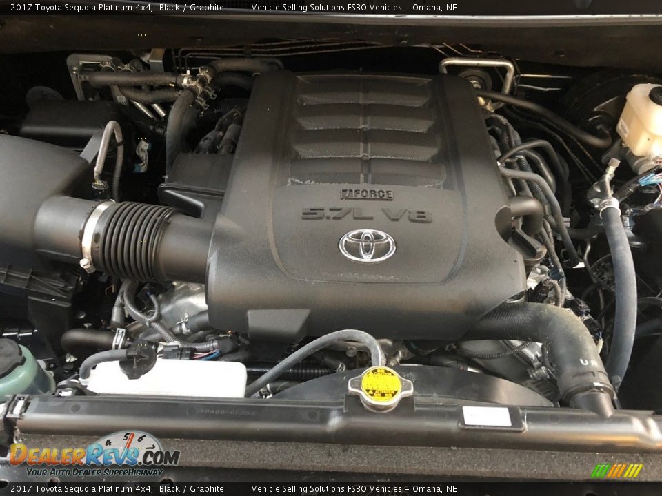 2017 Toyota Sequoia Platinum 4x4 5.7 Liter i-Force DOHC 32-Valve VVT-i V8 Engine Photo #4