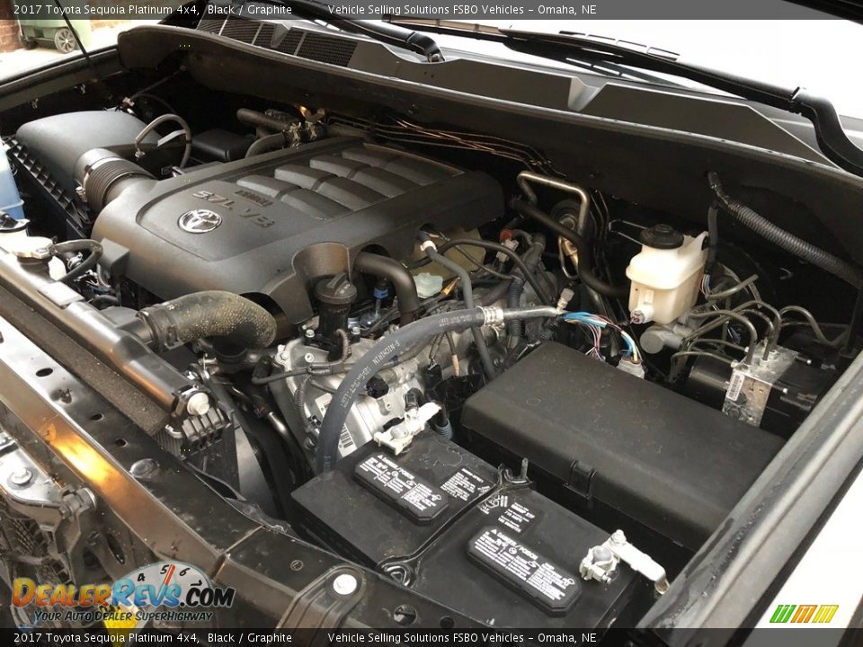 2017 Toyota Sequoia Platinum 4x4 5.7 Liter i-Force DOHC 32-Valve VVT-i V8 Engine Photo #12