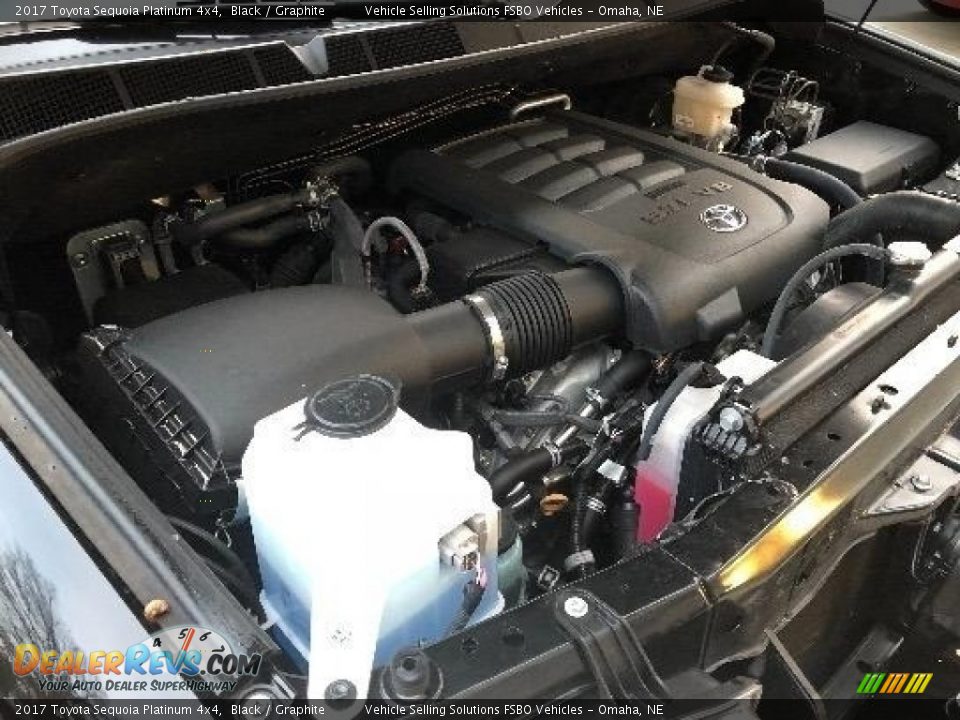 2017 Toyota Sequoia Platinum 4x4 5.7 Liter i-Force DOHC 32-Valve VVT-i V8 Engine Photo #13