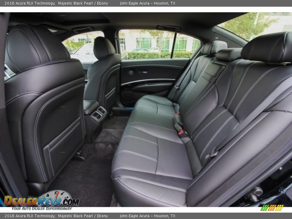 Rear Seat of 2018 Acura RLX Technology Photo #17