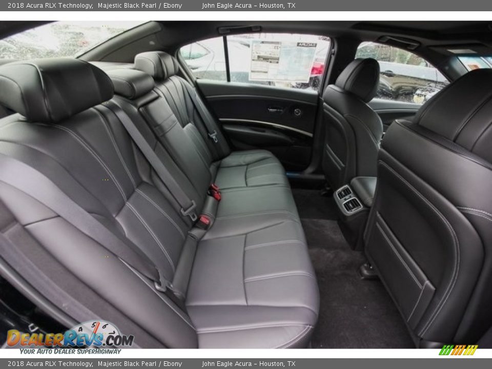 Rear Seat of 2018 Acura RLX Technology Photo #20