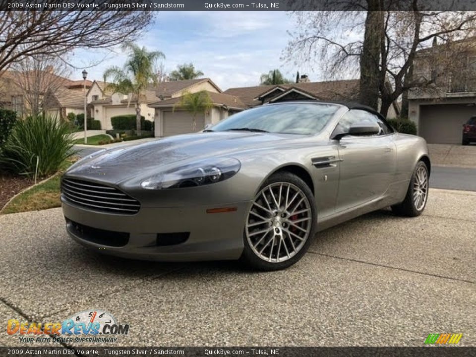 2009 Aston Martin DB9 Volante Tungsten Silver / Sandstorm Photo #1