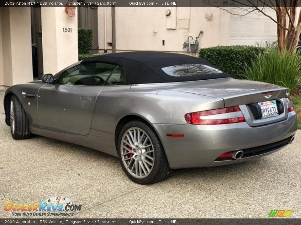 2009 Aston Martin DB9 Volante Tungsten Silver / Sandstorm Photo #6