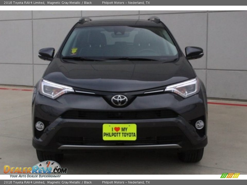 2018 Toyota RAV4 Limited Magnetic Gray Metallic / Black Photo #2